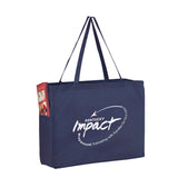 Wholesale NON-WOVEN OVER-THE-SHOULDER TOTE BAG WITH SIDE POCKETS - Y2KP16612