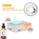 Vitamin C Facial Serum texture and application - lightweight hydrating formula