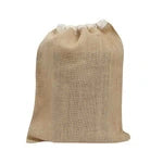 Eco-Friendly Jute Drawstring Backpack (12-Pack)