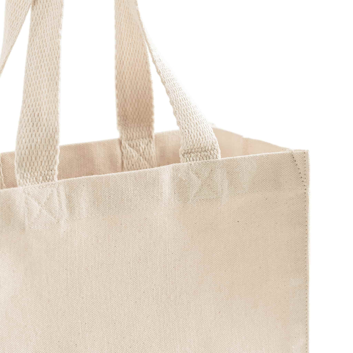 Small Square Canvas Tote (NEW STYLE)