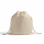 Cotton Canvas Drawstring Favor Bags (Bulk Pack of 12)