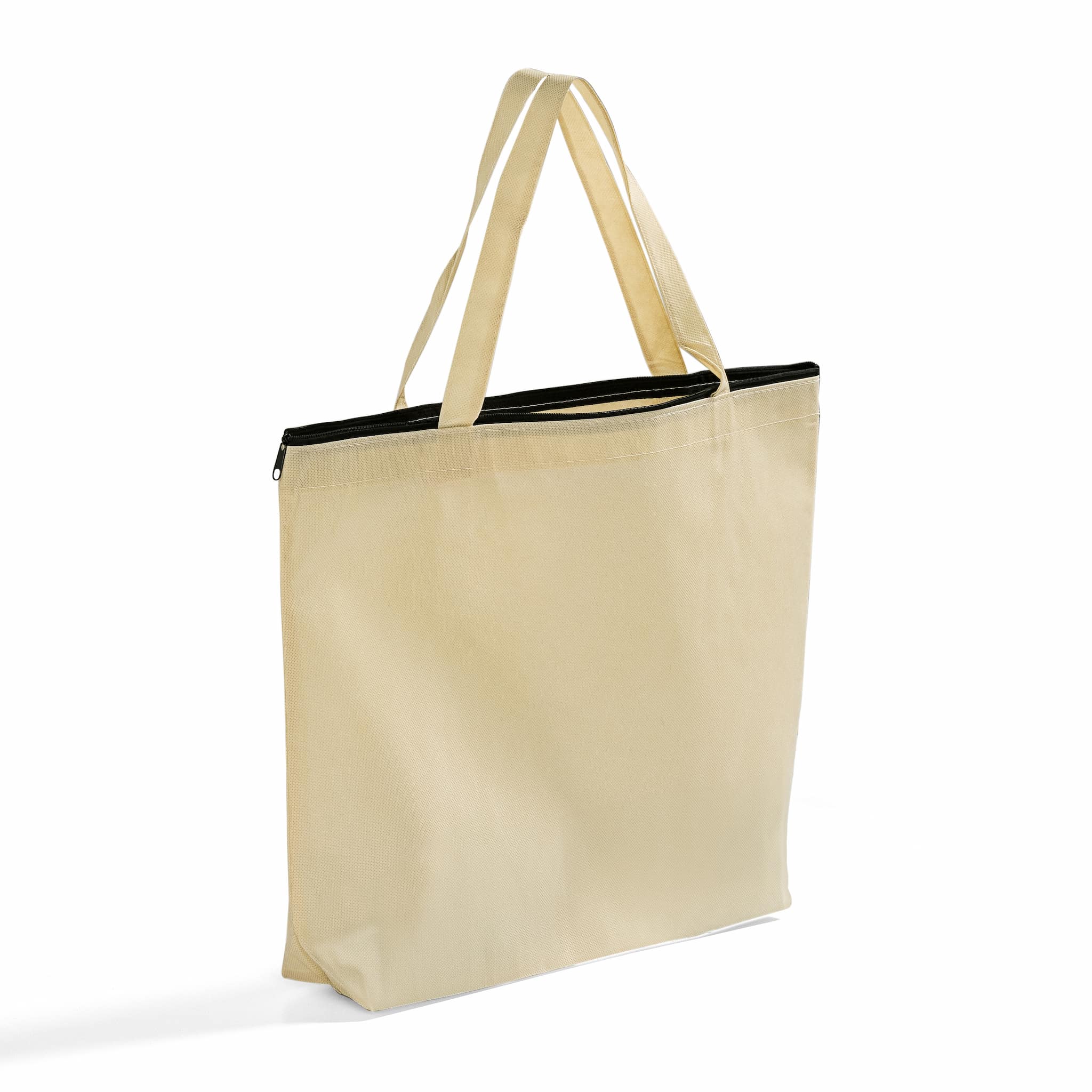 Zippered Non-Woven Heavy Duty Utility Carrying Bag GN26 (Bulk 50pc)