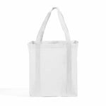 Heavy-Duty Non-Woven Grocery Shopping Bags (50-Pack)