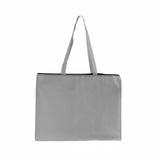 Carry All Zippered Non-Woven Tote