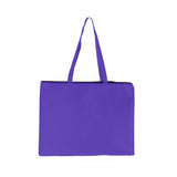Carry All Zippered Non-Woven Tote
