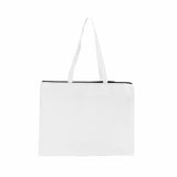 Carry All Zippered Non-Woven Tote