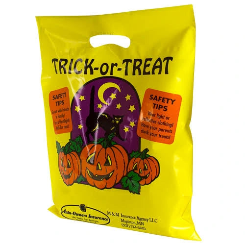 Wholesale Halloween Plastic Trick-or-Treat Bags (500 Pack)