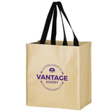 Wholesale Non-Woven Hybrid Tote with Paper Exterior - MACK12