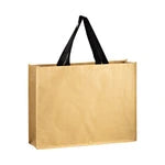 Wholesale Hybrid Carrying Bags with Paper Exterior