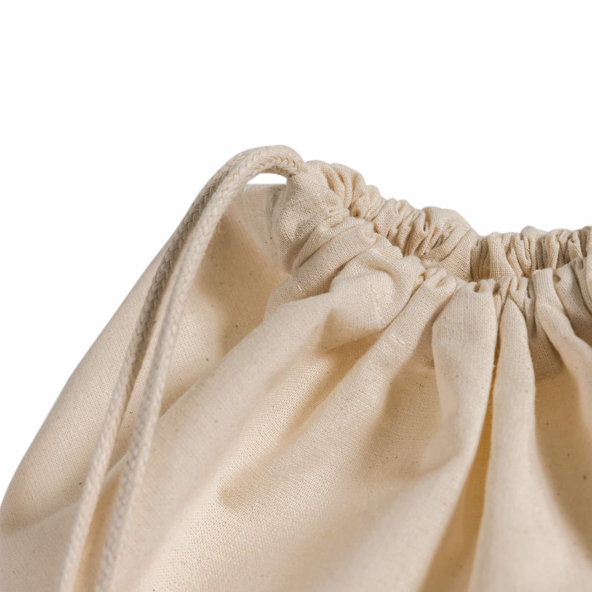 Eco-Friendly Organic Cotton Drawstring Backpack (OR18)