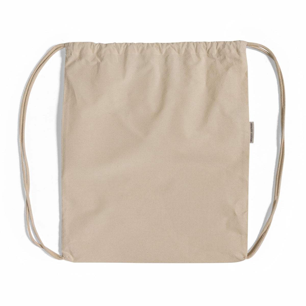 Organic Cotton Drawstring Backpack