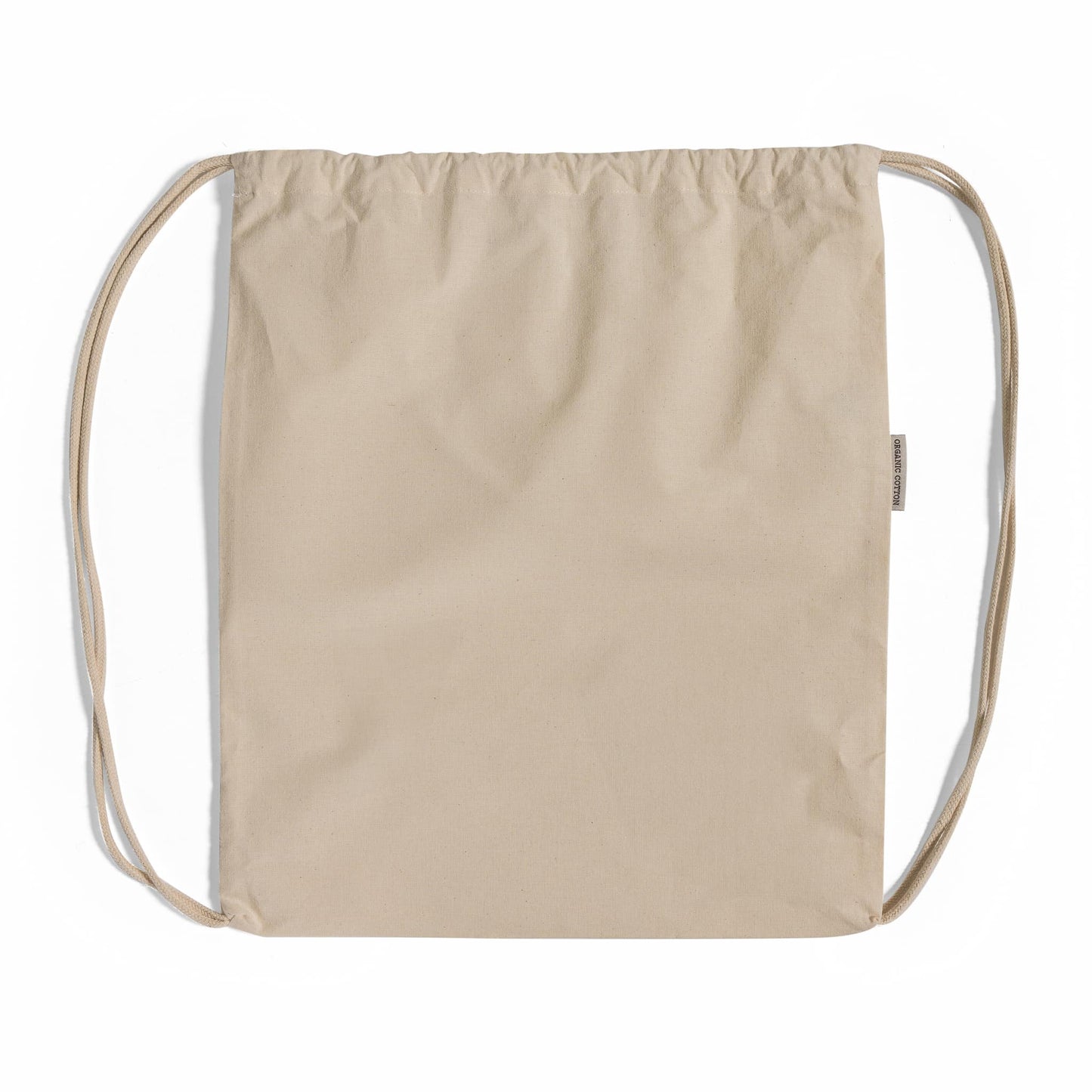 Organic Cotton Drawstring Backpack