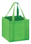 Custom Branded Cube Non-Woven Shopping Bag with Base Board
