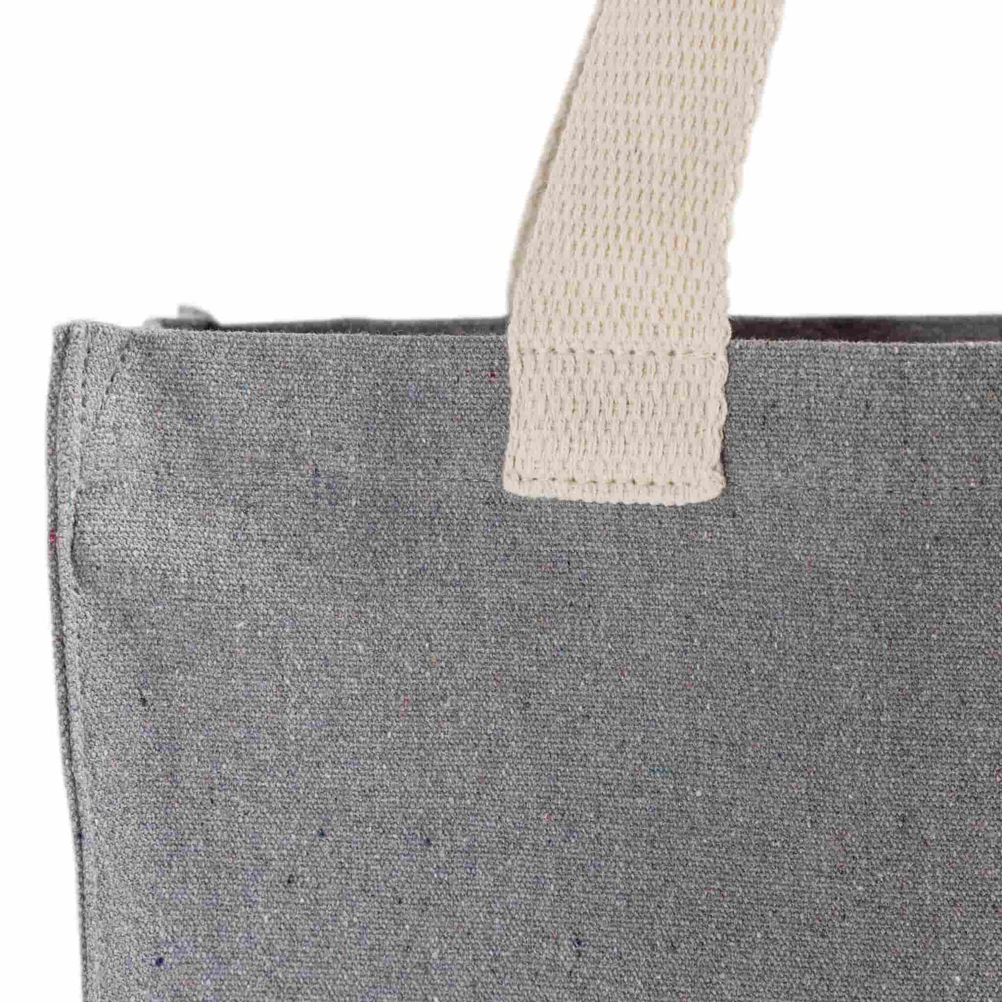 Recycled Canvas Trendy Shopper Tote