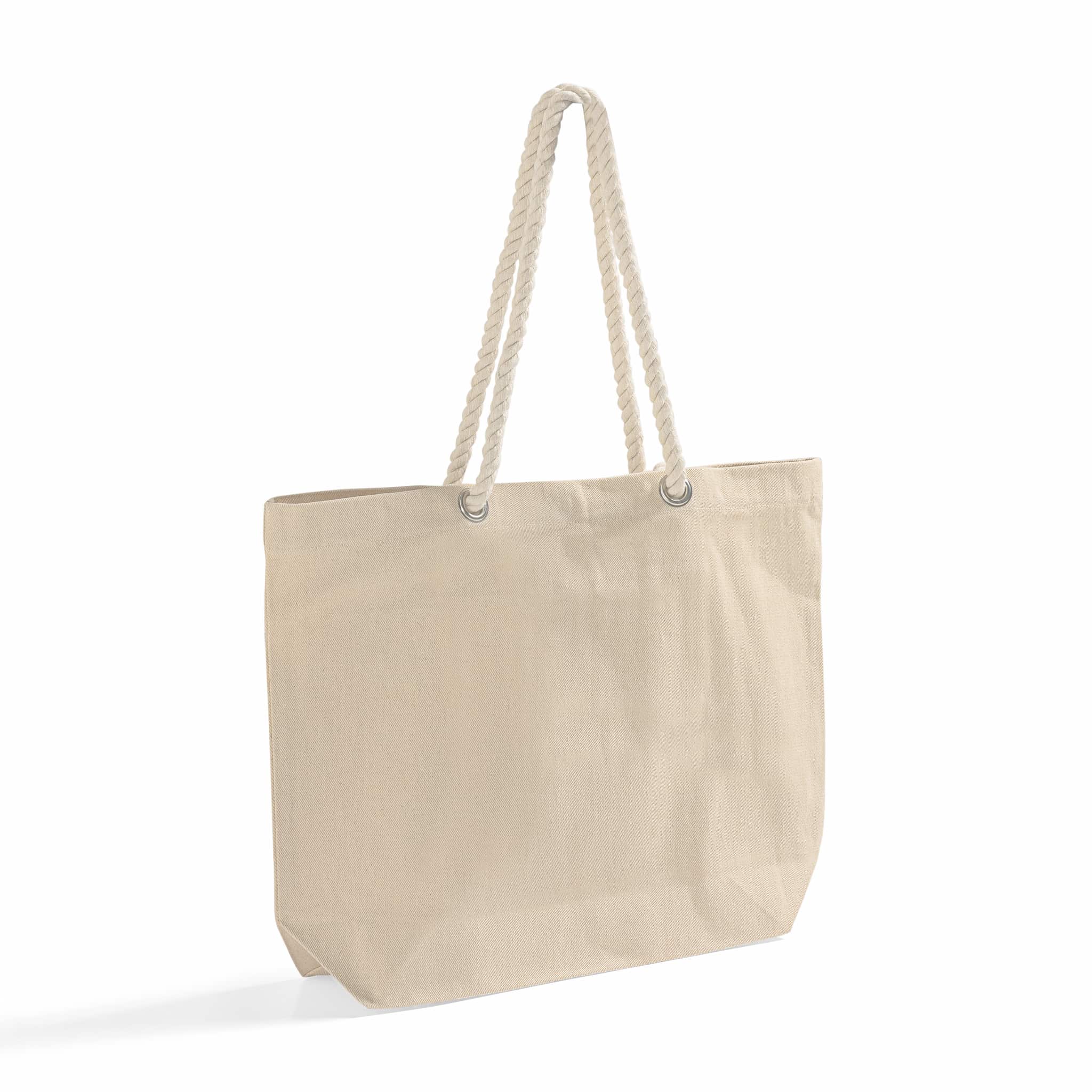 Heavyweight Cotton Canvas Beach Bag with Rope Handles (RP260)