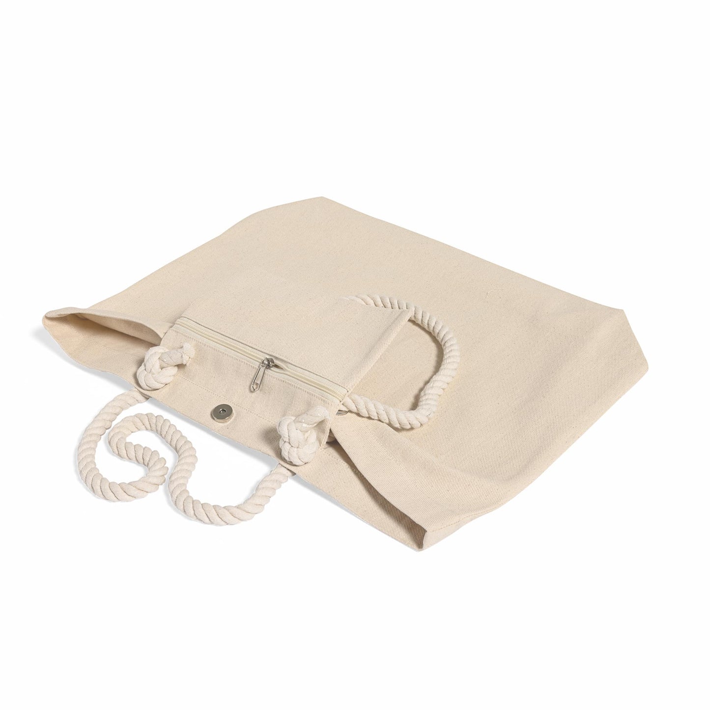 Rope Handle Beach Tote