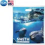 Wholesale Full Color Die Cut Plastic Bags (15x18x4)