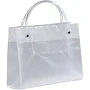 Wholesale Frosted ITO Plastic Carrier Bags with Reinforced Handles