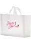 Wholesale Frosted Plastic Loop Handle Boutique Bags (16" x 12")