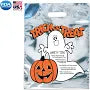 Wholesale Silver Reflective Ghost Plastic Halloween Bags