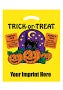Wholesale Halloween Trick-or-Treat Die-Cut Plastic Bags (12" x 15")