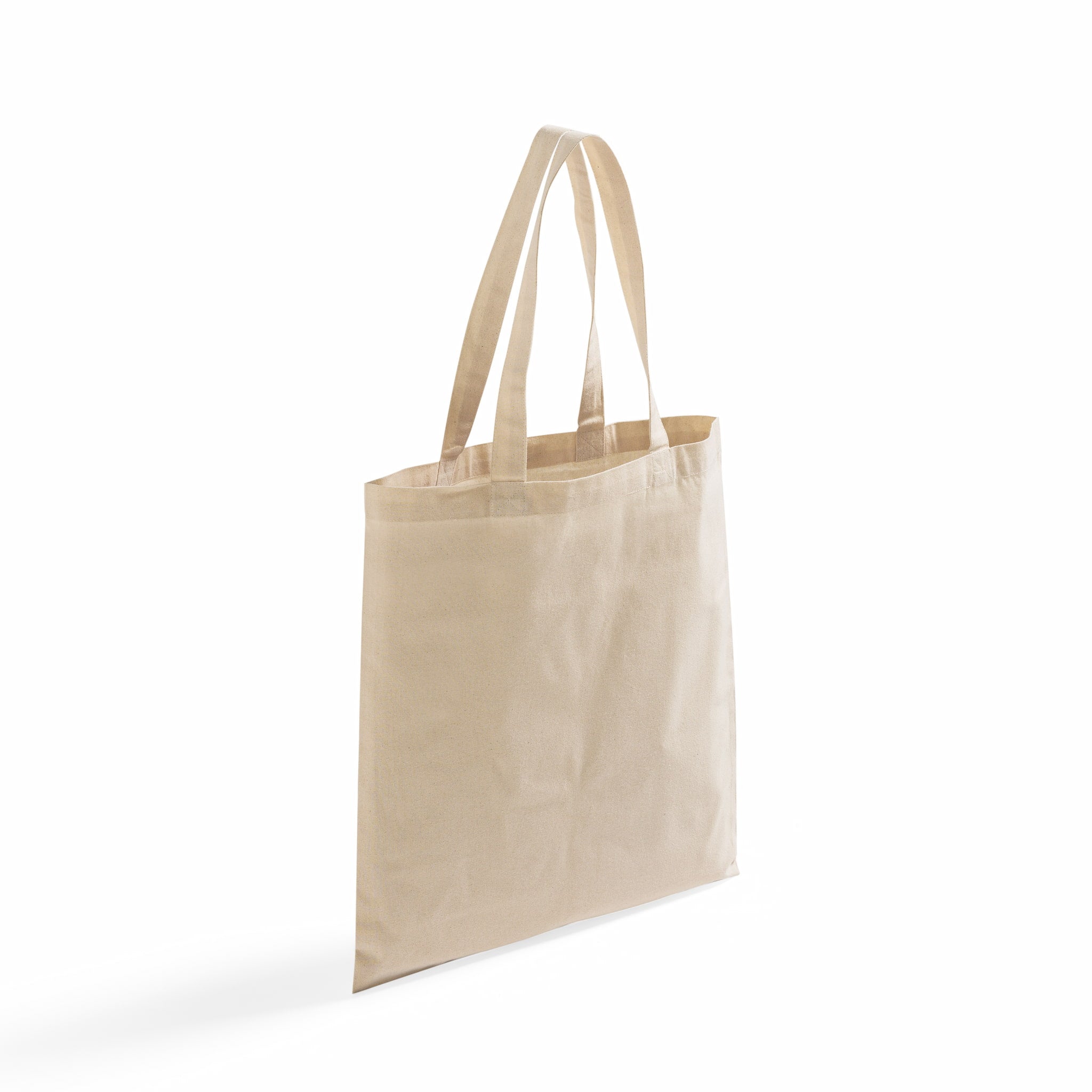 Basic Cotton Shoulder Bag (TB100) — 12-Pack