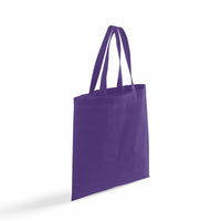 Basic Cotton Shoulder Bag (TB100) — 12-Pack