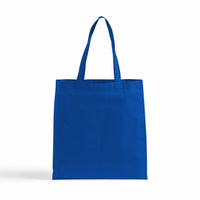 Basic Cotton Shoulder Bag (TB100) — 12-Pack