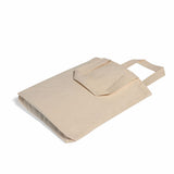 9" Compact Cotton Tote