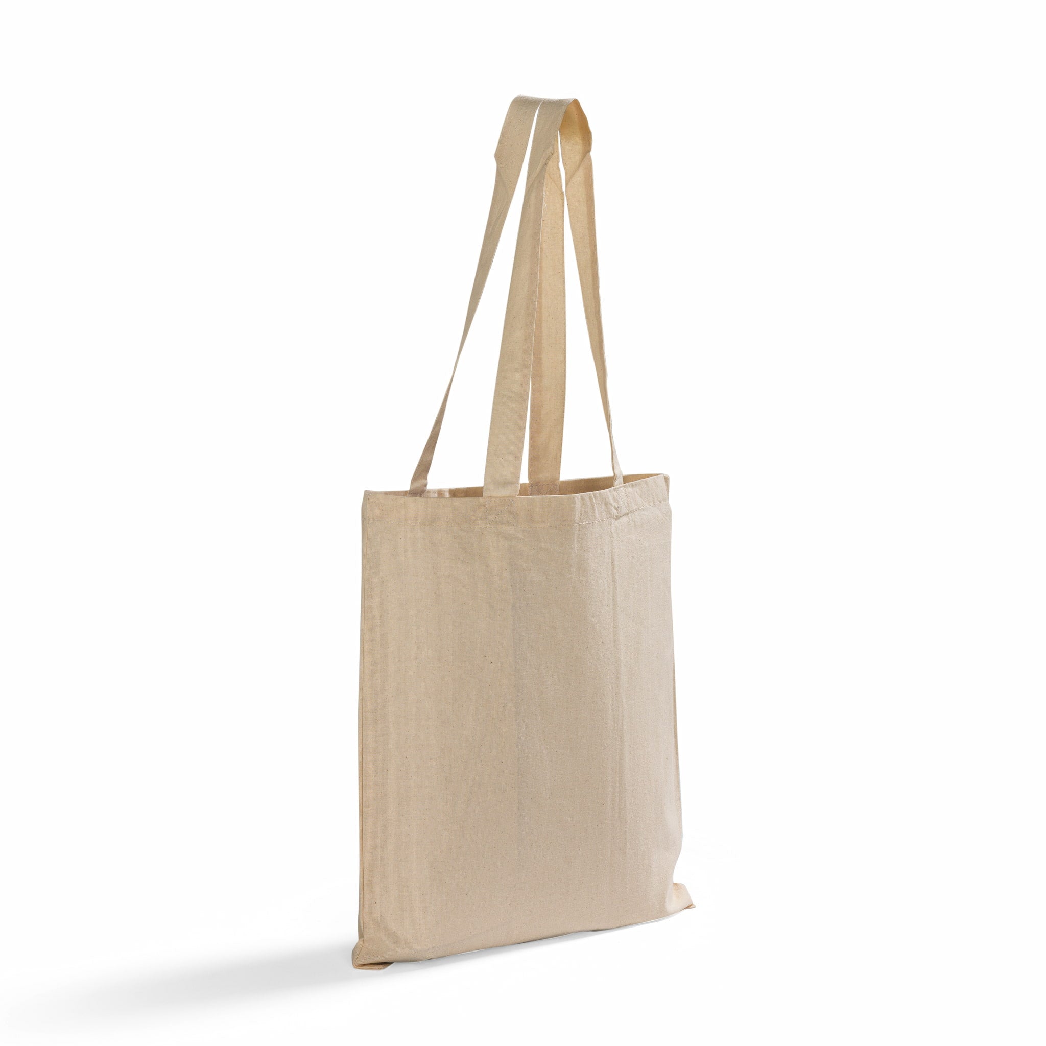 Reusable Cotton Shoulder Bag with Reinforced Handles (TB126)