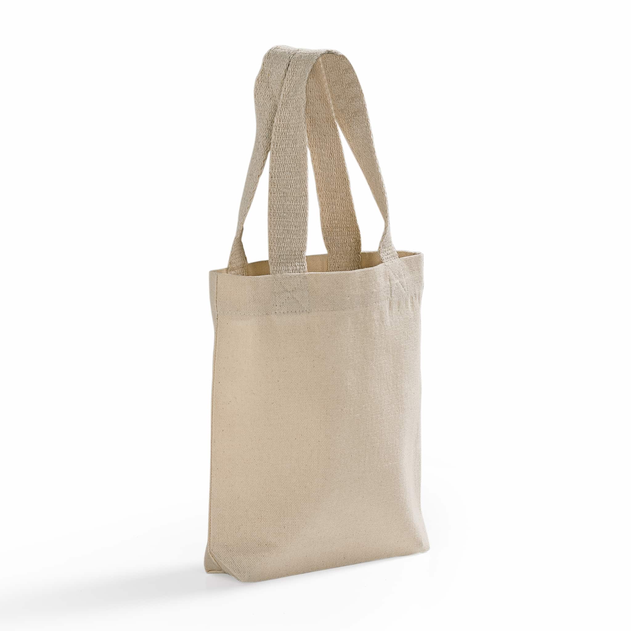 Mini Cotton Canvas Gift Bag with Handles (TC208)