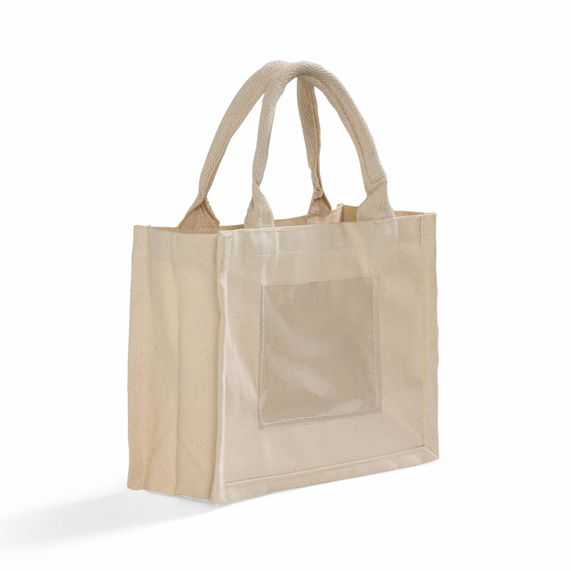 Custom Canvas Wedding Favor Bags (SKU: TF207)