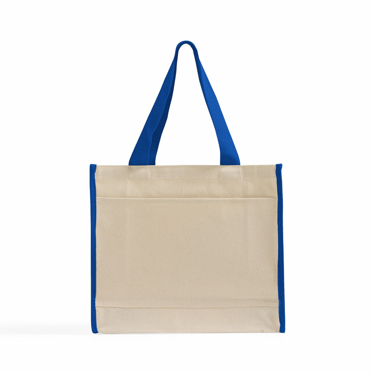 Color-Trim Canvas Tote