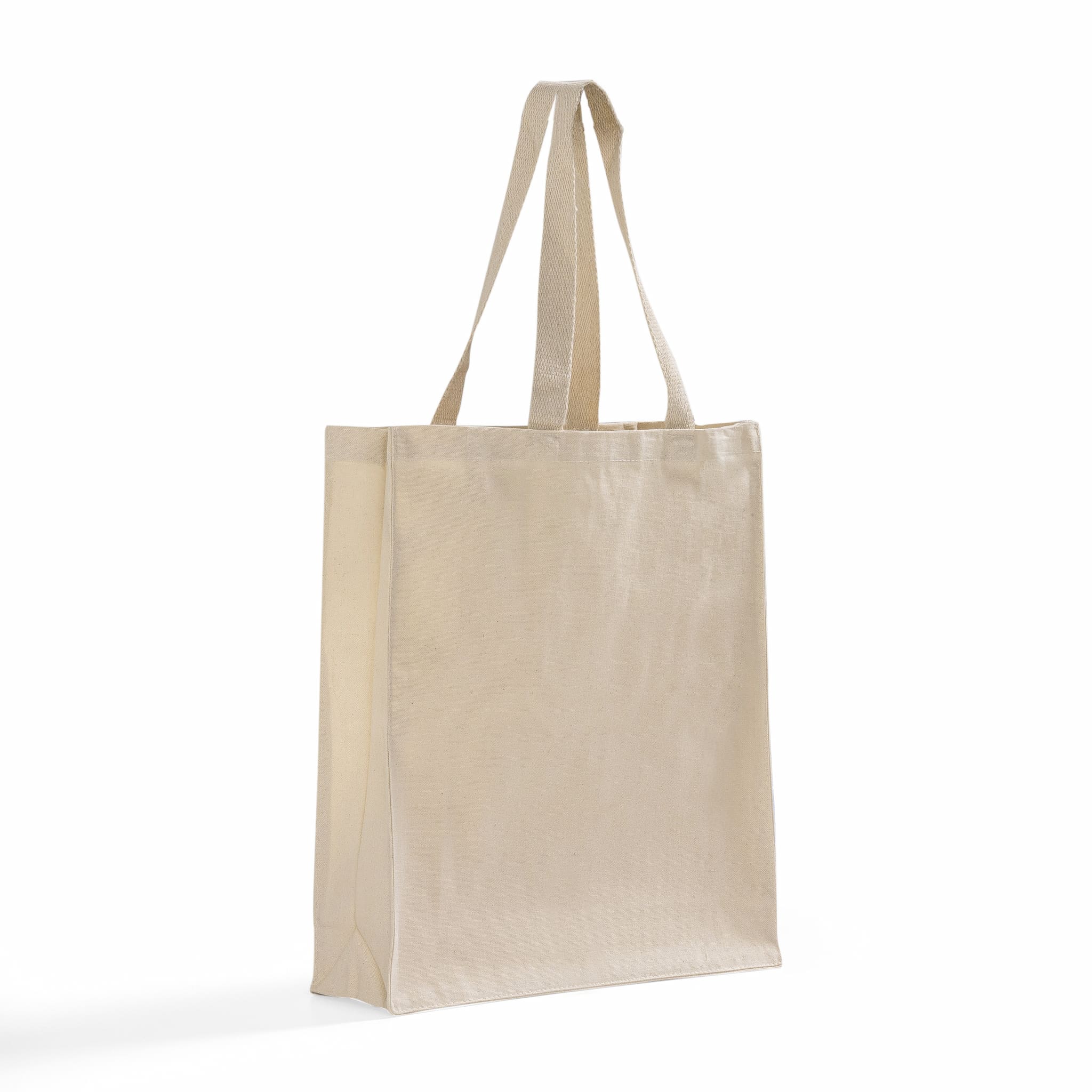 Shopper Canvas Grocery Bag - Heavy Duty 12oz Cotton