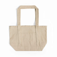 Deluxe Heavy Cotton Canvas Utility Bag with Zipper Pocket (TG258)