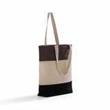 Tri-Color Canvas Tote