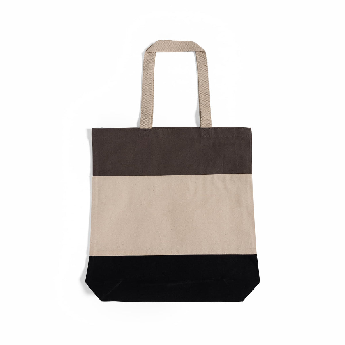 Tri-Color Canvas Tote
