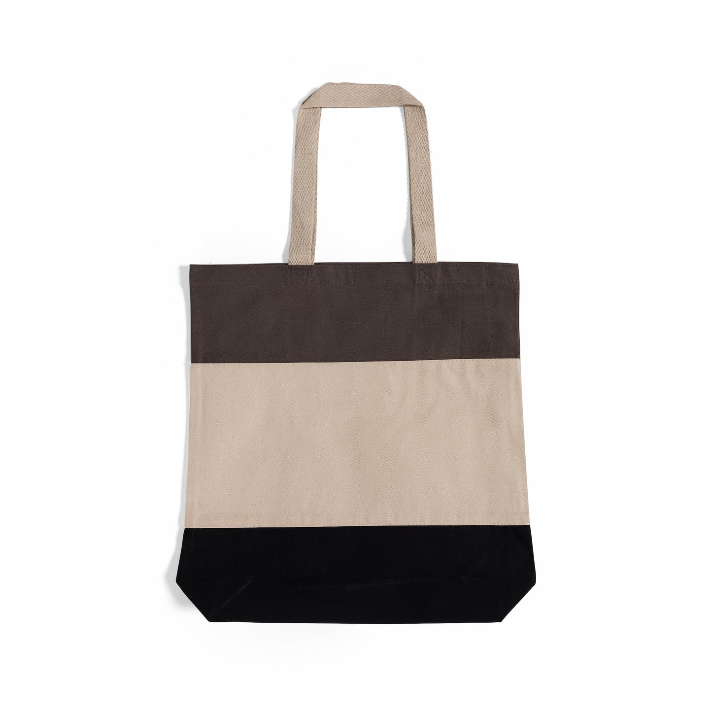 Tri-Color Canvas Tote