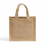 Eco-Friendly Mini Burlap Gift Bags with Handles (6-Piece Set)