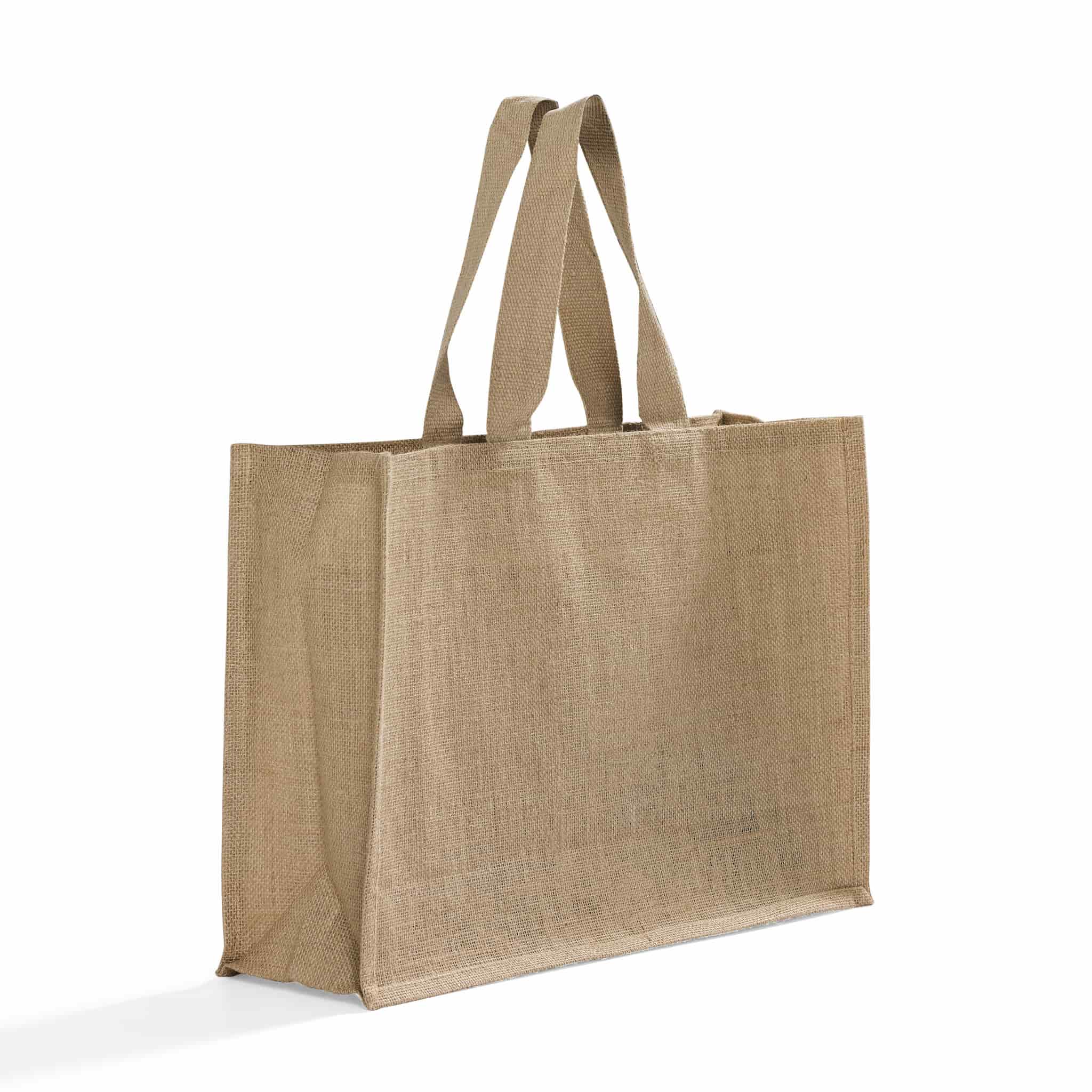 Eco-Friendly Carry-All Jute Shoulder Bag