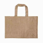 Eco-Friendly Carry-All Jute Shoulder Bag