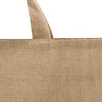Eco-Friendly Carry-All Jute Shoulder Bag