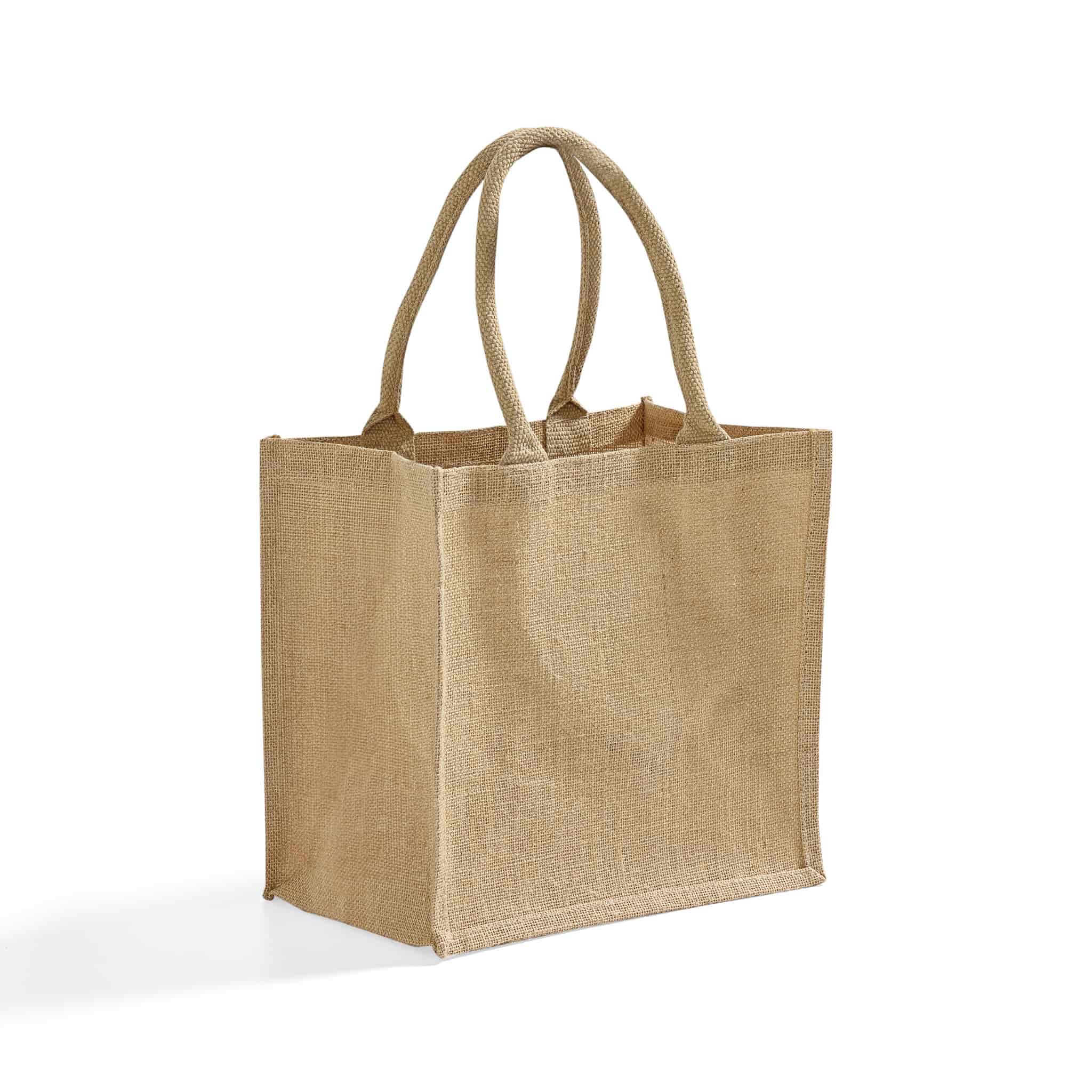 Eco-Friendly Square Jute Burlap Gift Bag (TJ888)