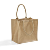 Square Jute Burlap Bag