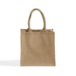 Eco-Friendly Square Jute Burlap Gift Bag (TJ888)