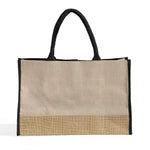 Eco-Friendly JuCo Carryall with Reinforced Rope Handles