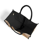 Eco-Friendly JuCo Carryall with Reinforced Rope Handles