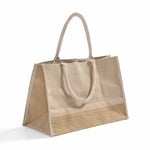 Eco-Friendly JuCo Carryall with Reinforced Rope Handles