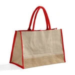 Eco-Friendly JuCo Carryall with Reinforced Rope Handles