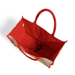 Eco-Friendly JuCo Carryall with Reinforced Rope Handles